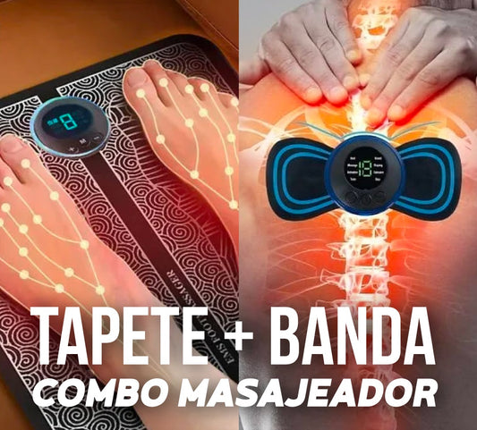 Combo Masajeador Tapete + Banda